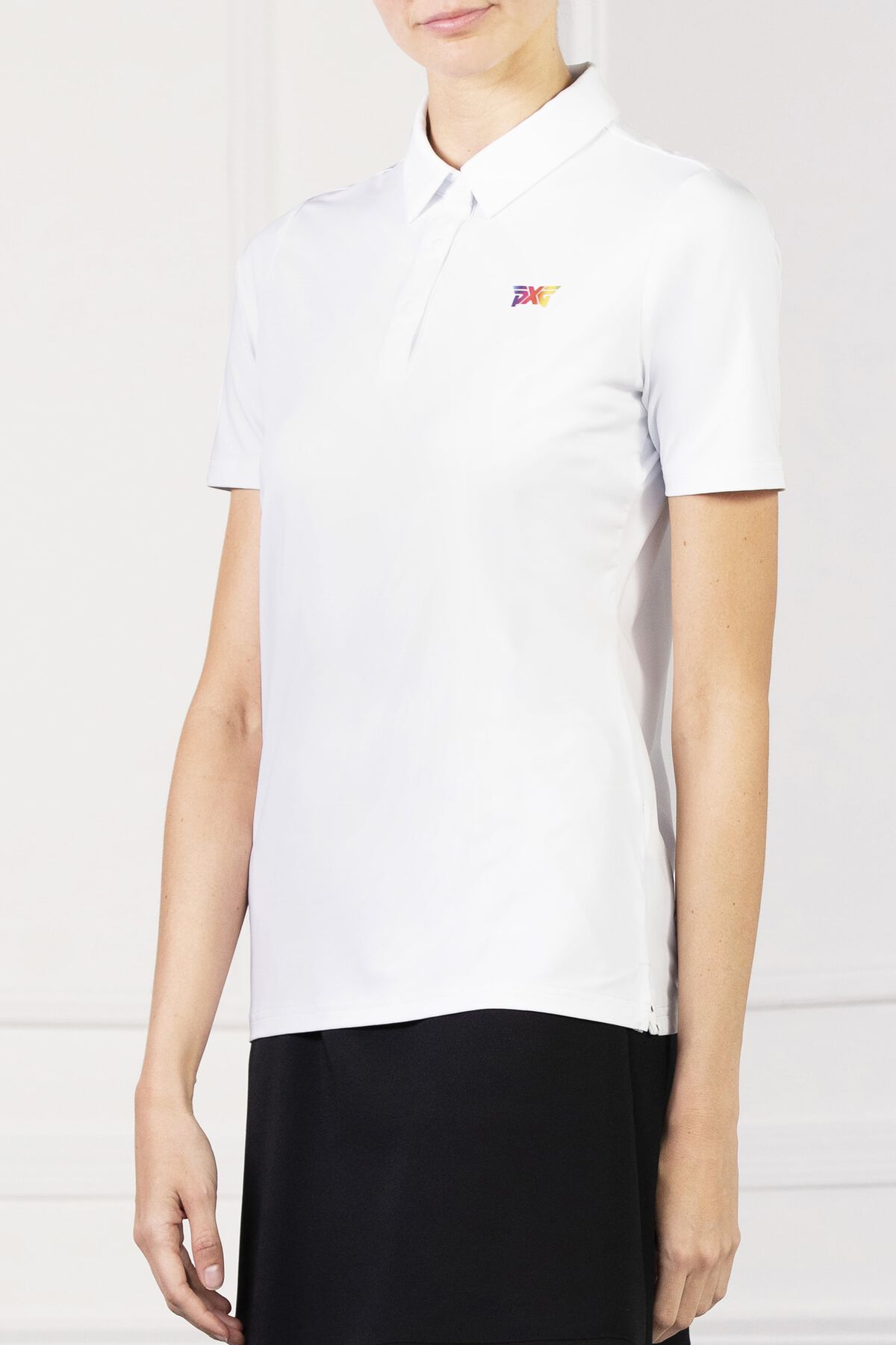 Women's Pride Polo White